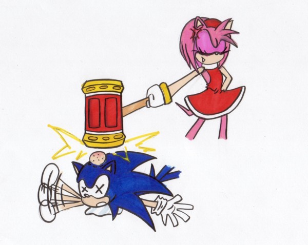 Sonic got Bashed! by Obsidian_spirit