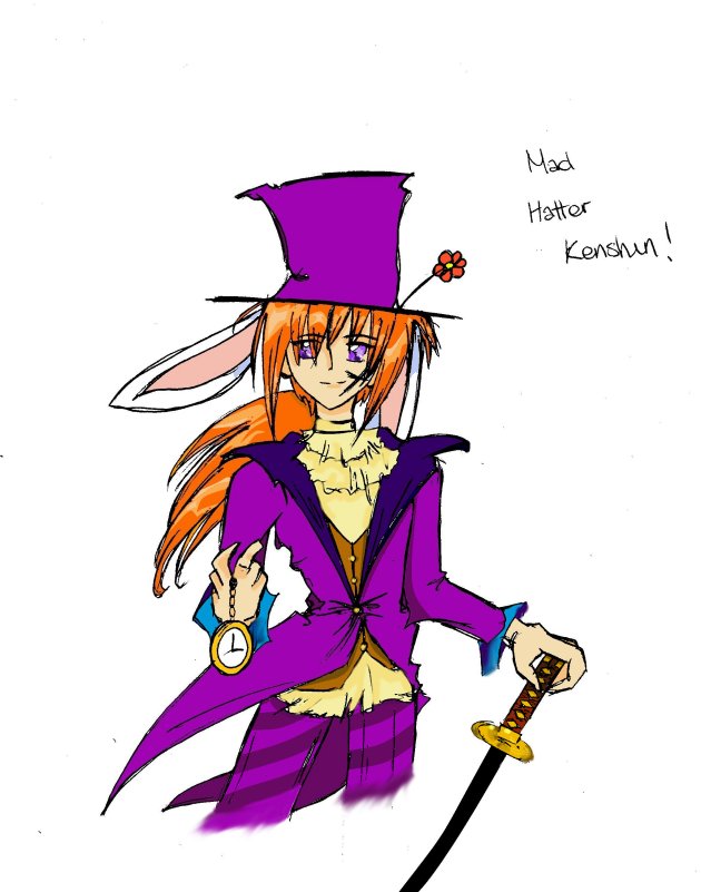 Mad hatter Kenshin! by Obsidian_spirit