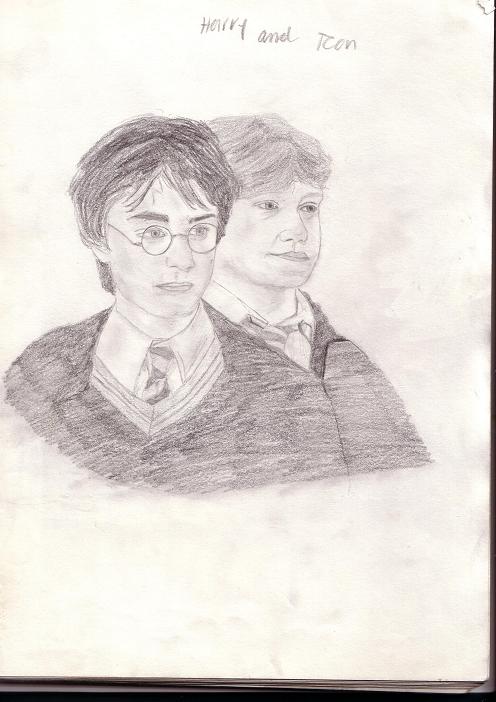 Harry and Ron by Oceandeep