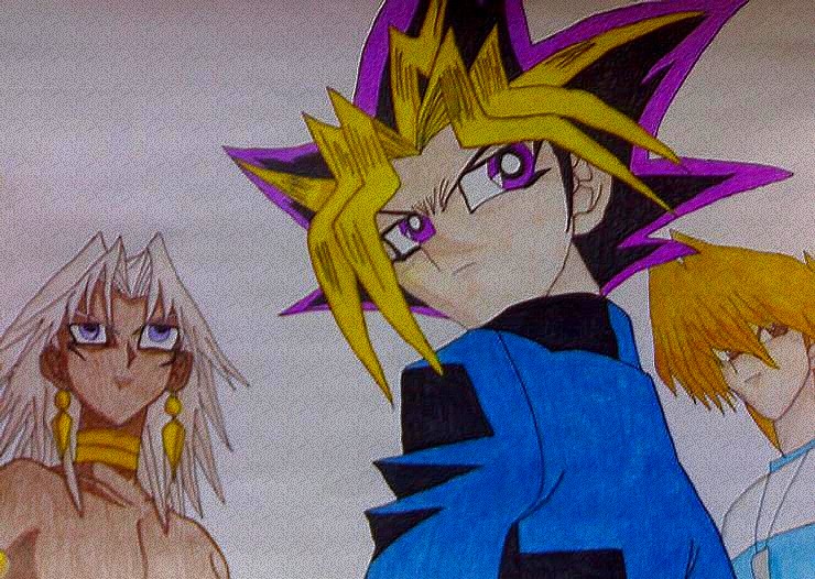 After defeating Yami Marik by Odinette