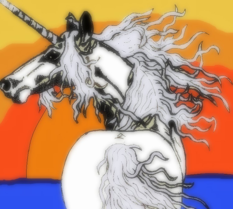 The Last Unicorn by Odinette