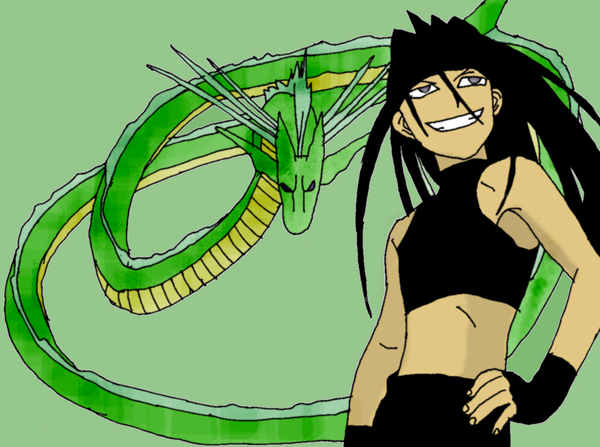 Envy and his serpant form by Odinette