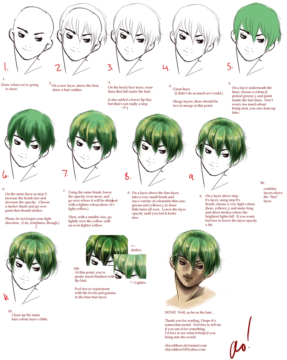 Andy Othello's Terrible Hair Tutorial by Ohyeahhero