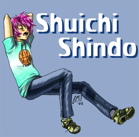 Gravitation: Lounging Shuichi by Omi