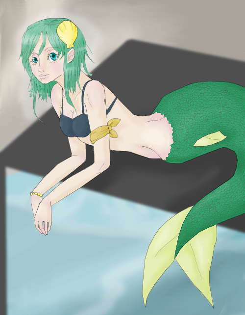 Mermaid Leia by Onaku