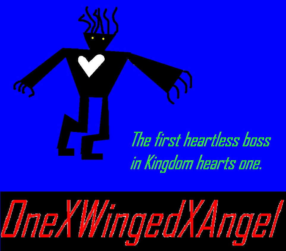 First Heartless boss by OneXWingedXAngel