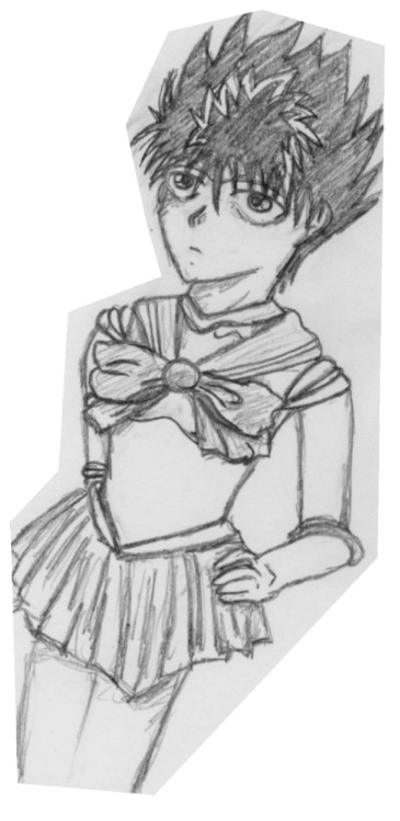 Ah! Its Sailor Scout Hiei! by Oni-Maru
