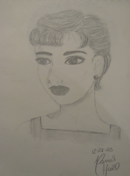 Audrey Hepburn by Oni-chan