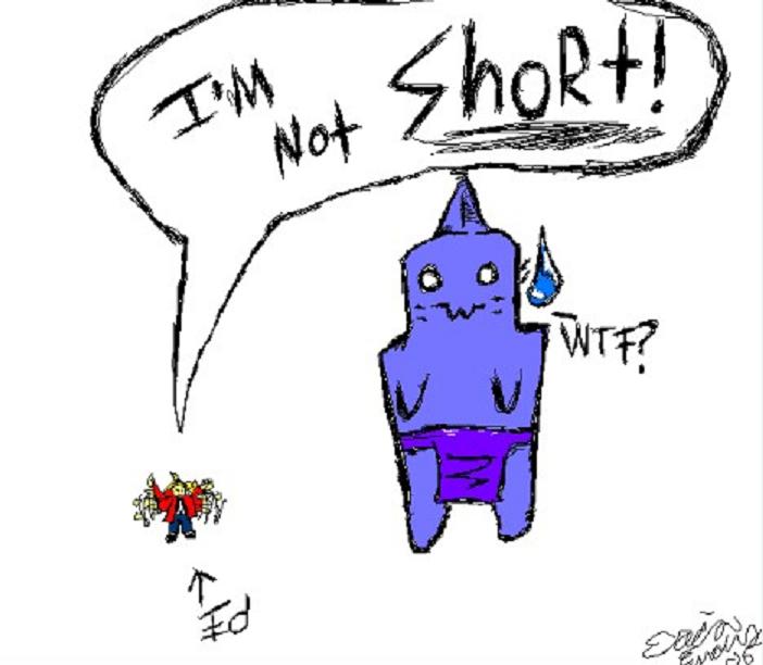I'M NOT SHORT~! by Onigiri_Serina