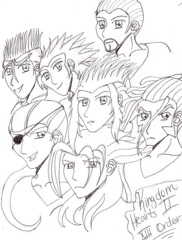 KH2 Order Group Pic by Oniku