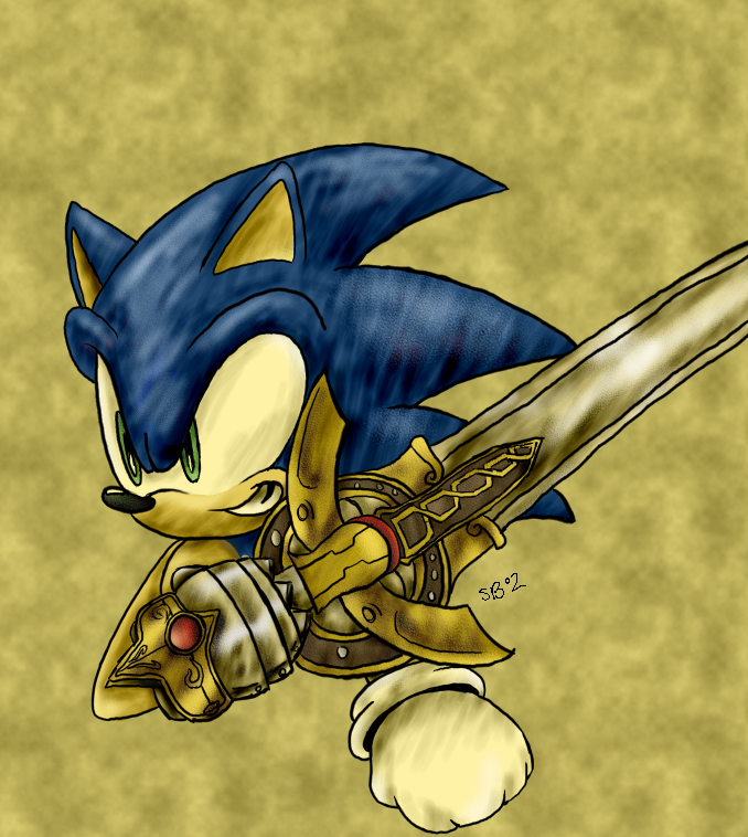 sir sonic knight of the wind by Only_One