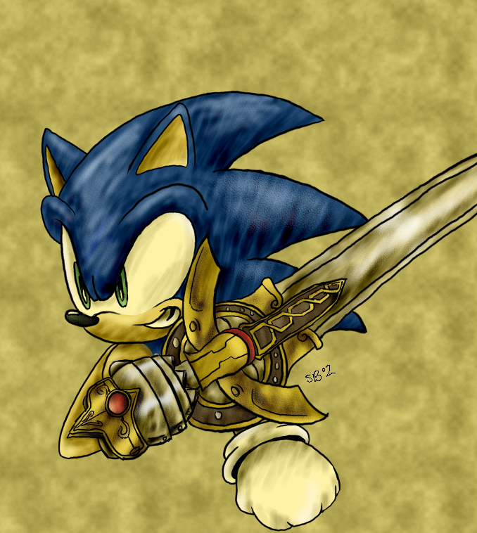 Sir Sonic The Hedgehog - The Knight of the Wind