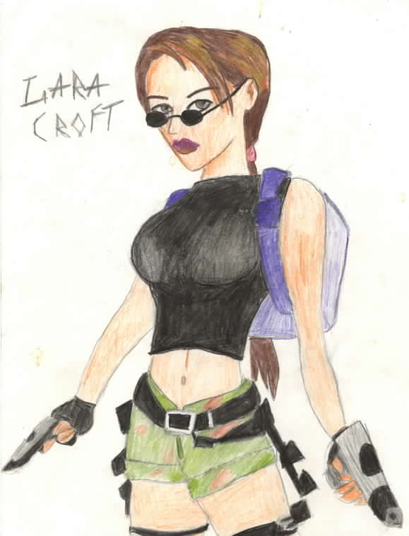 Lara Croft by OnyxRaven