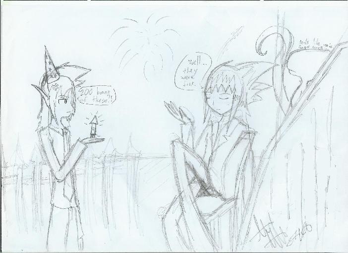LATE New year pic 2007 ._. by Onyxina