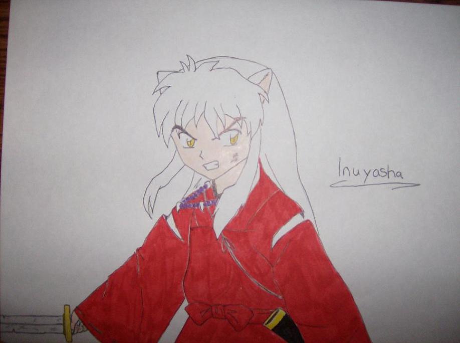 Inuyasha (Color) by Ordonian