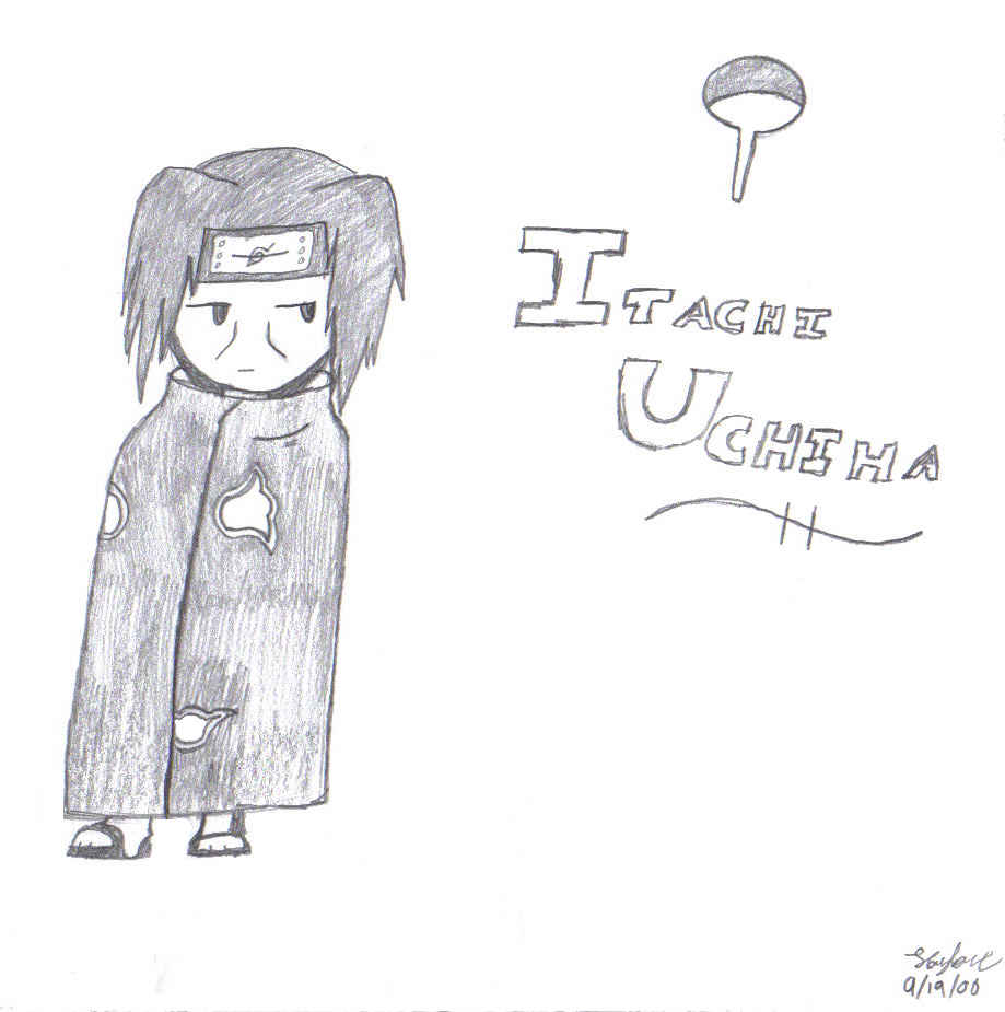 Itachi Chibi by Oricalcoss