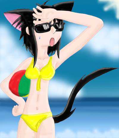 Summer time (My new profile pic) by OsakaKiritsu