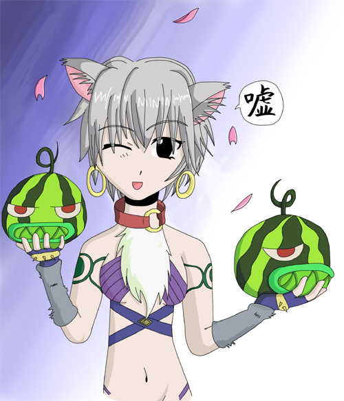 Ouka and her big Melons by OsakaKiritsu