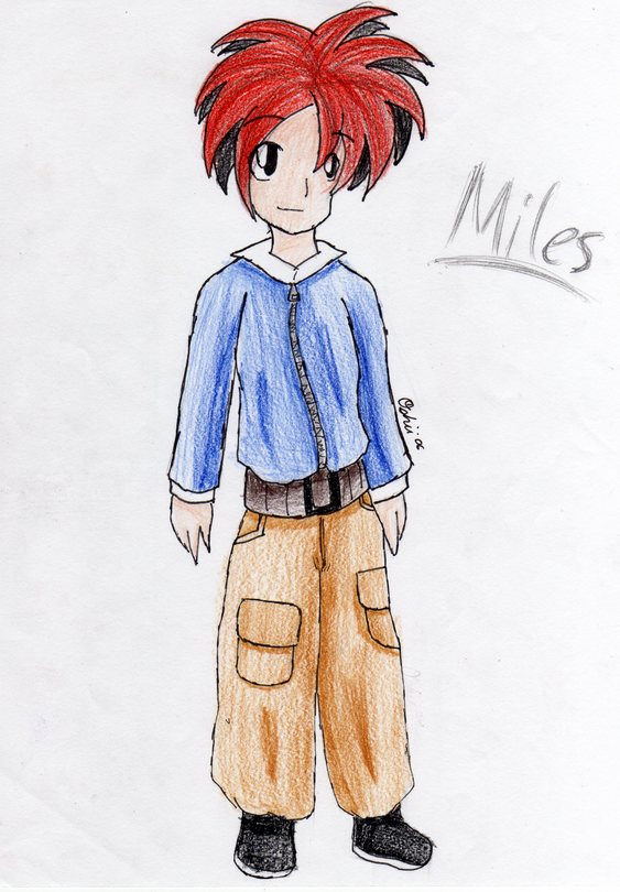 I Colored In Miles!!! by Oshii-chan