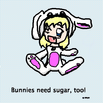 Bunnies Need Sugar, Too! by Otaku-Kitsune
