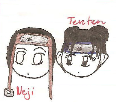 Neji ten ten heads!!! by Otaku_Spirit