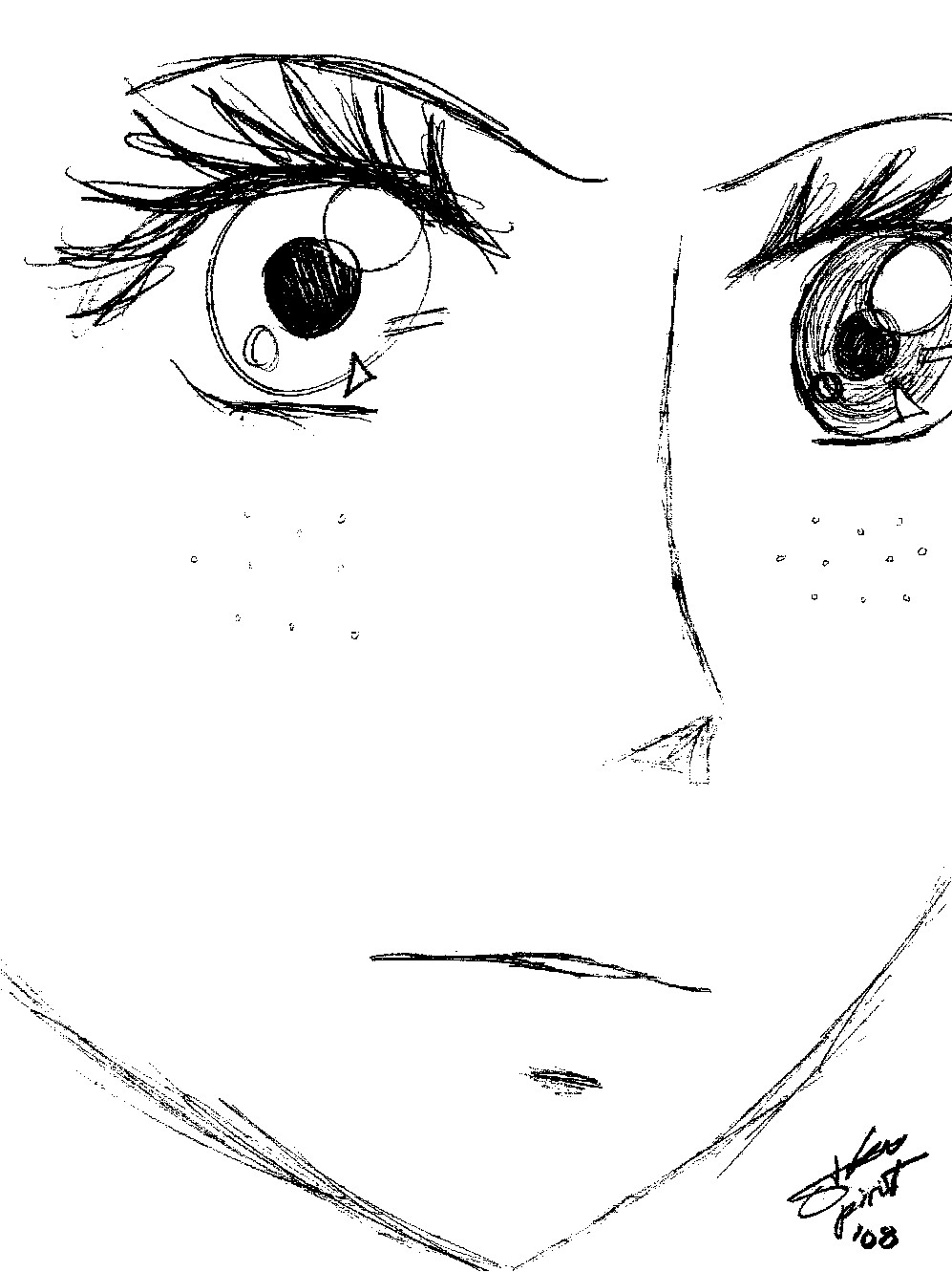 Abi's Face by Otaku_Spirit