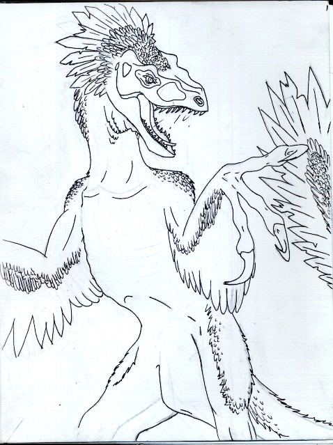 Velociraptor by Ouari