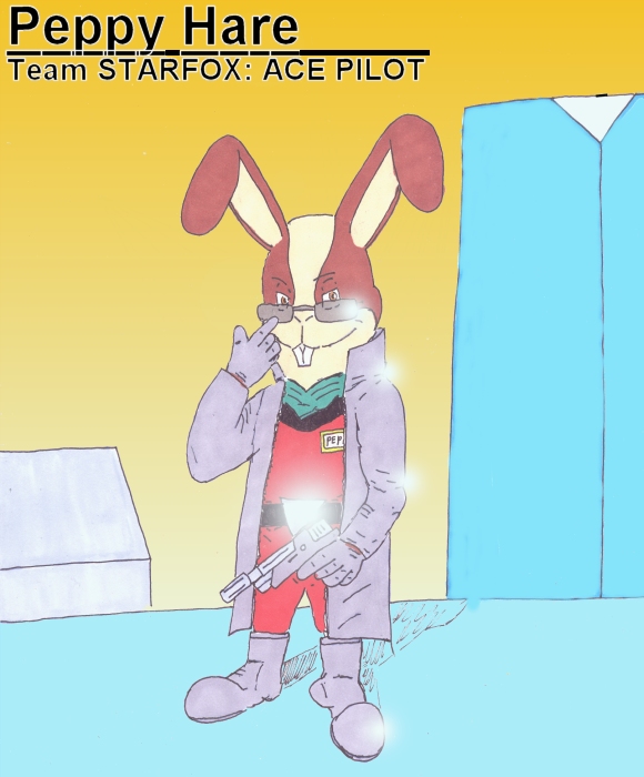 Peppy Hare in his prime by Ouroboros