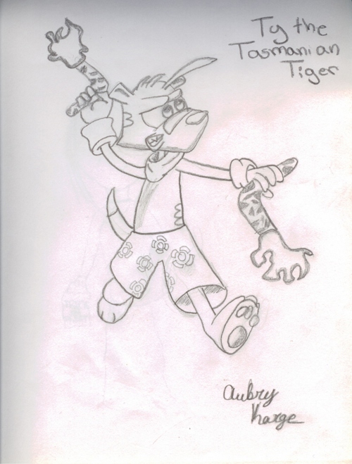 Ty the Tasmanian Tiger by Outbackgirl14