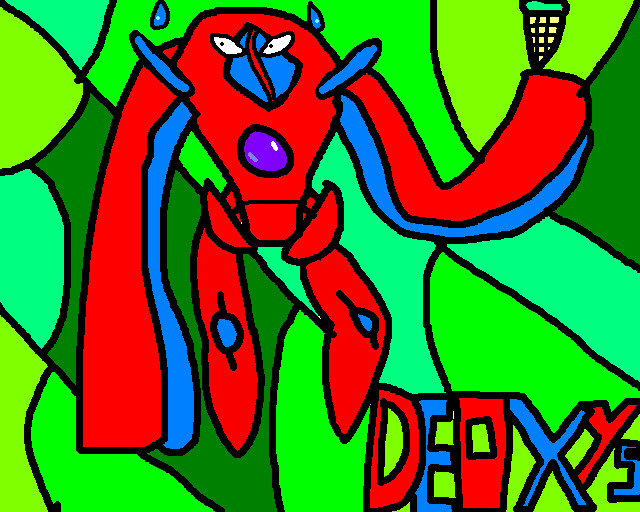 Deoxys was caught eating an Icecream in Defence by OvErDoSE