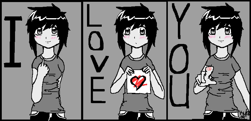 I ♥ you. by OverDramaticHeart