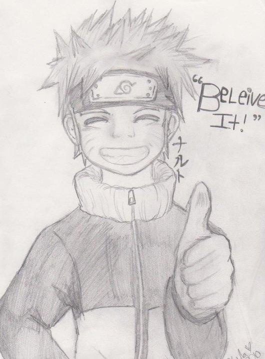 Naruto! /I spelled believe wrong lol/ by OverDramaticHeart
