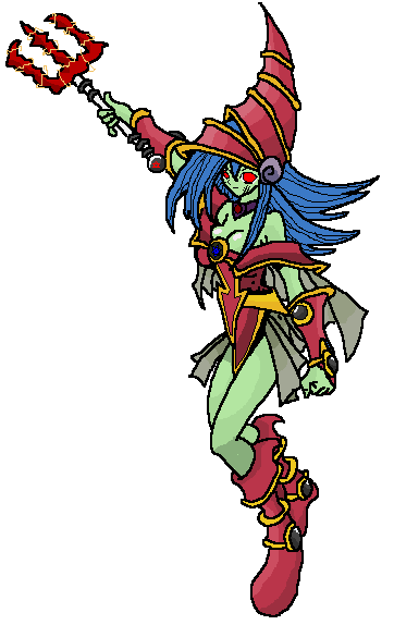 Arcane Dark Magician Girl by OverlordSmurf