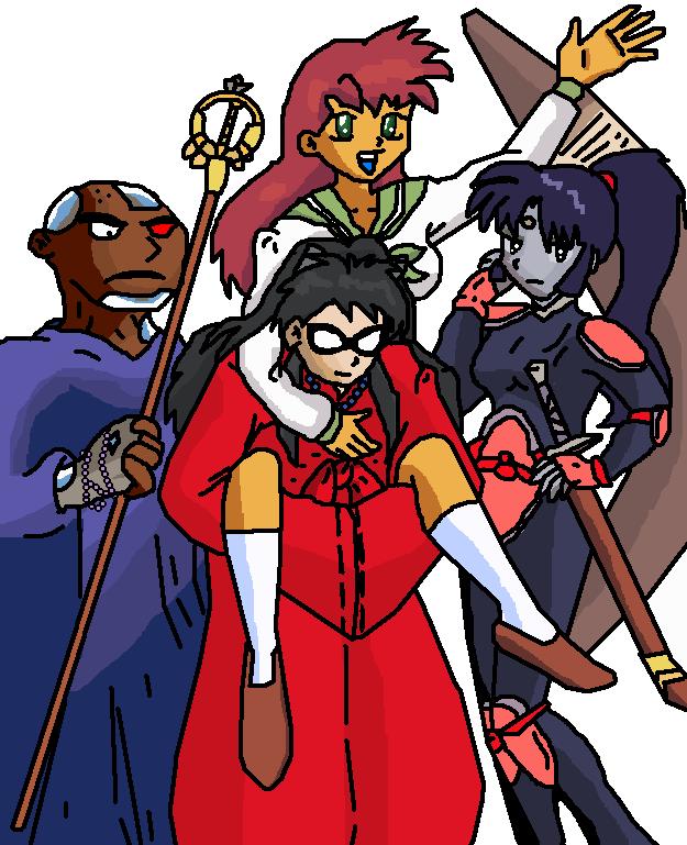 Inuyasha - Teen Titans by OverlordSmurf