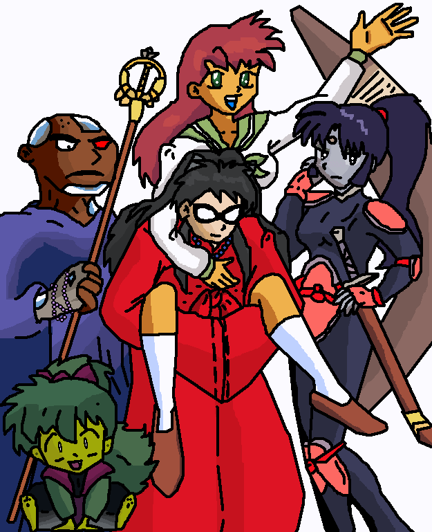 Inuyasha - Teen Titans v2.0 by OverlordSmurf