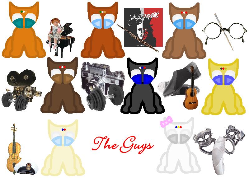 The Guys by Overlord_Kittie