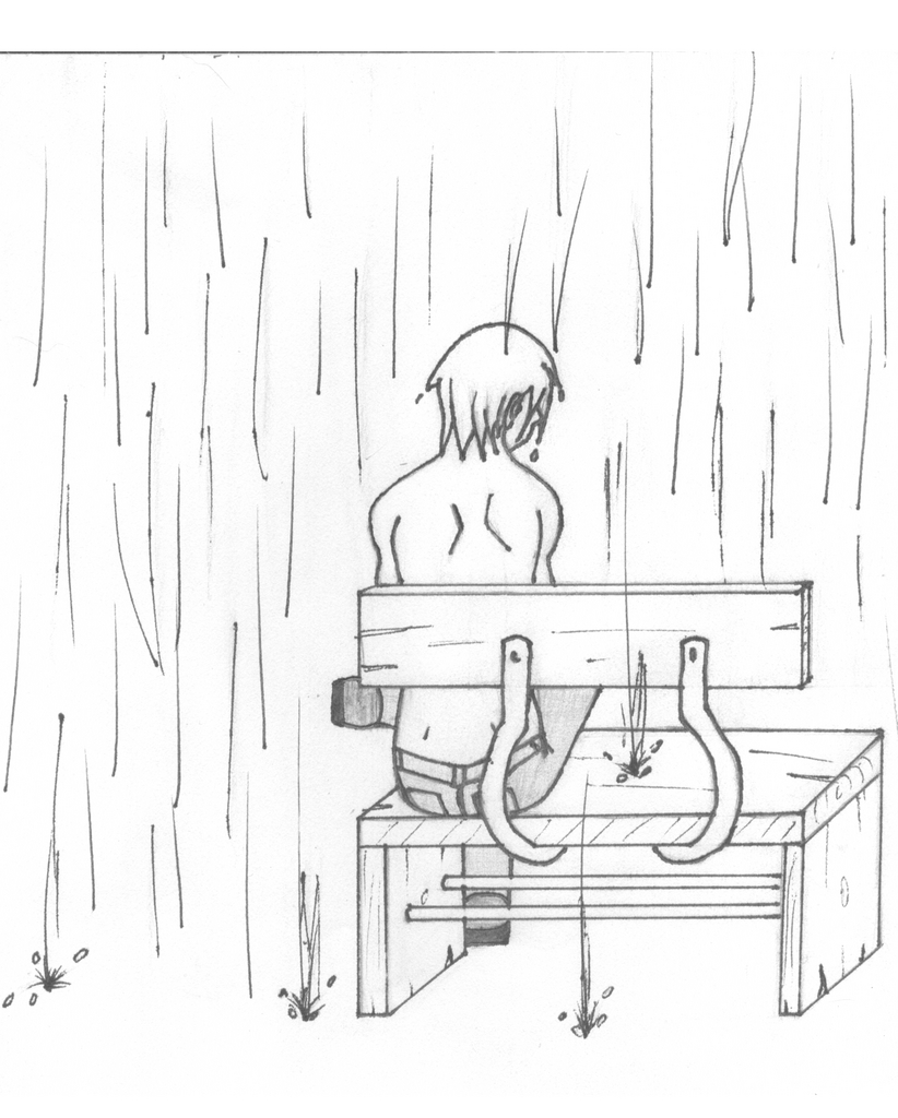 Sitting in the Rain by OyajiMurakami