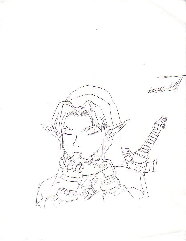 !!!!!!!!!!!!!!!!!!.... Link with the ocarina by odd