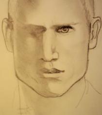 UNFINISHED wentworth miller by ohdear