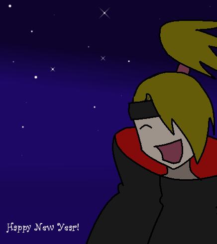 Starry Night- HAPPY NEW YEAR by onlyaloneuntillucame
