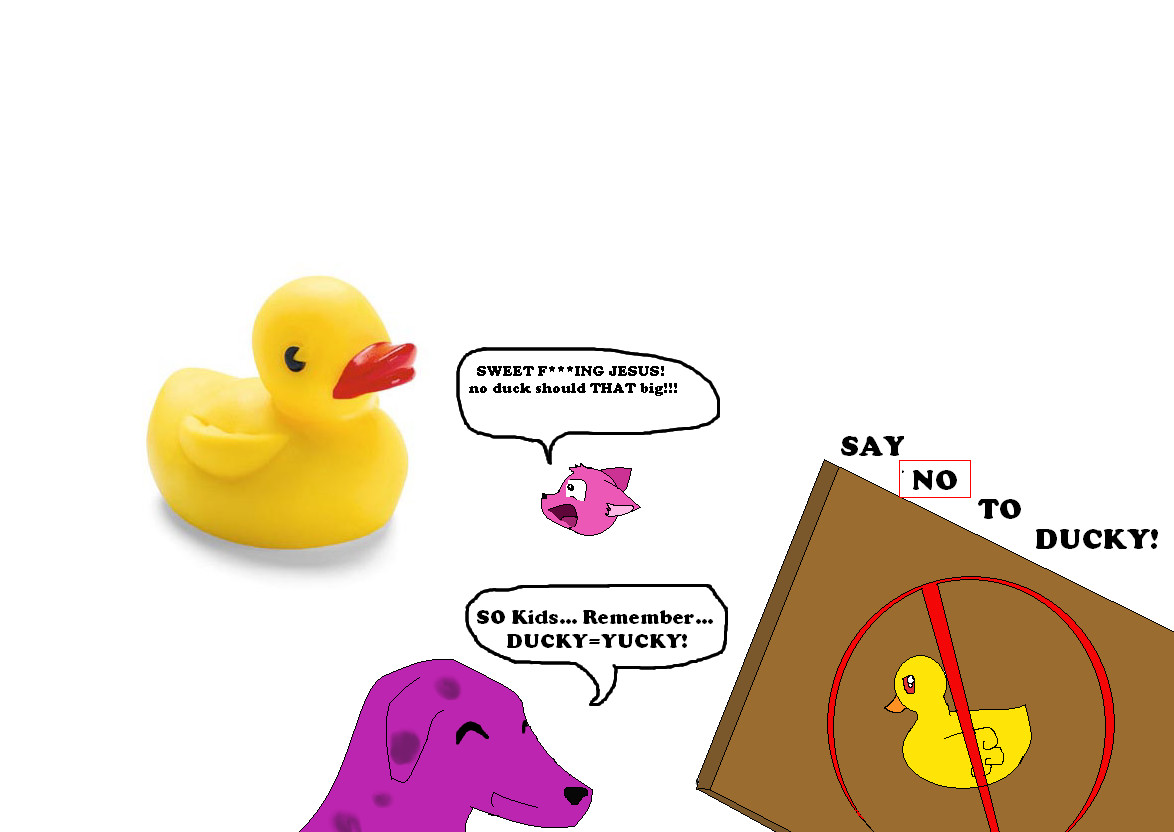 Ducky=Yucky by onlyaloneuntillucame