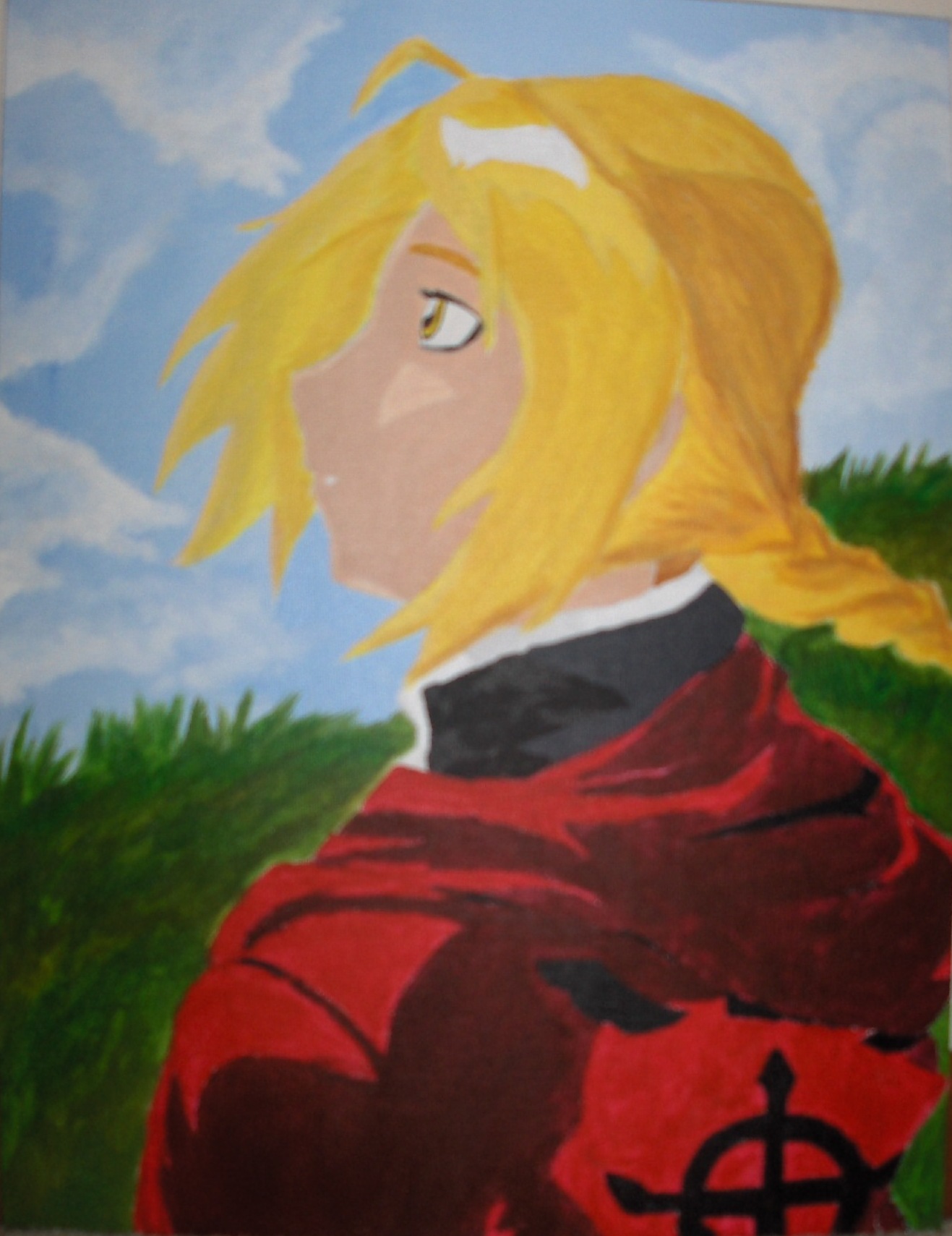 Edward Elric by onlyaloneuntillucame