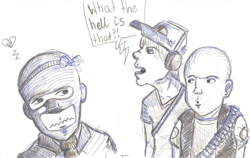 Team Fortress sketch by ooonkaaa