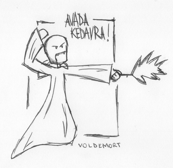 Avada Kedavra - Voldemort by opiumcircle