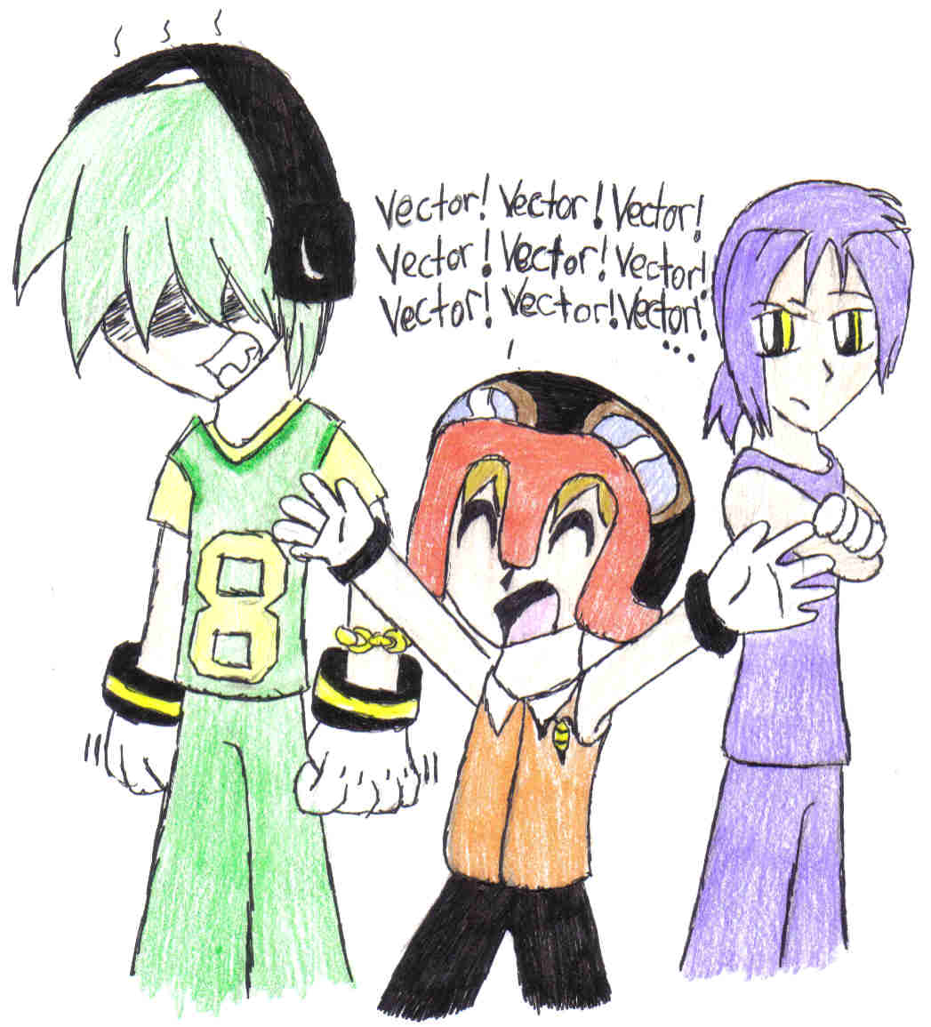Team Chaotix *human* by orchid