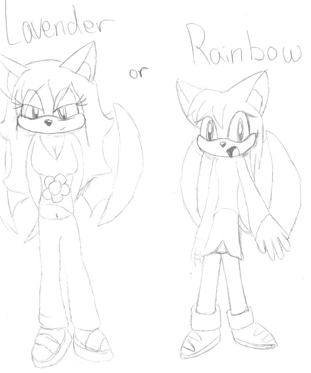 Lavender or Rainbow? (last round persons) by orchid