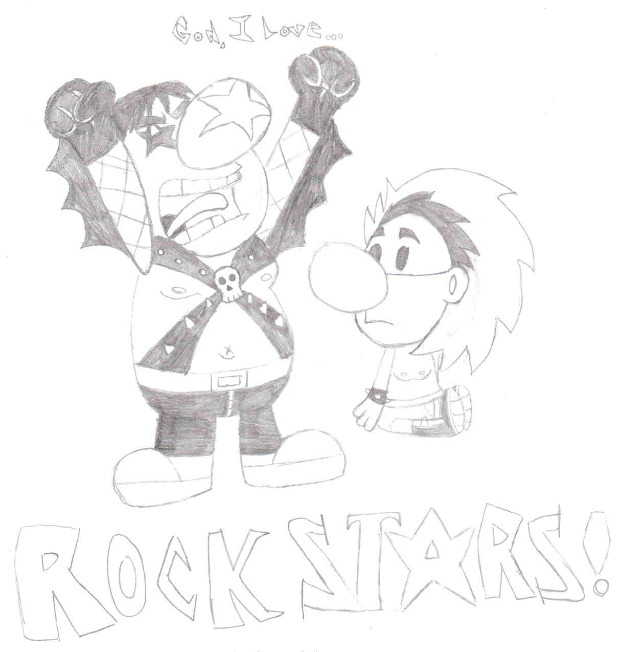 God, I love rock stars! by orchid