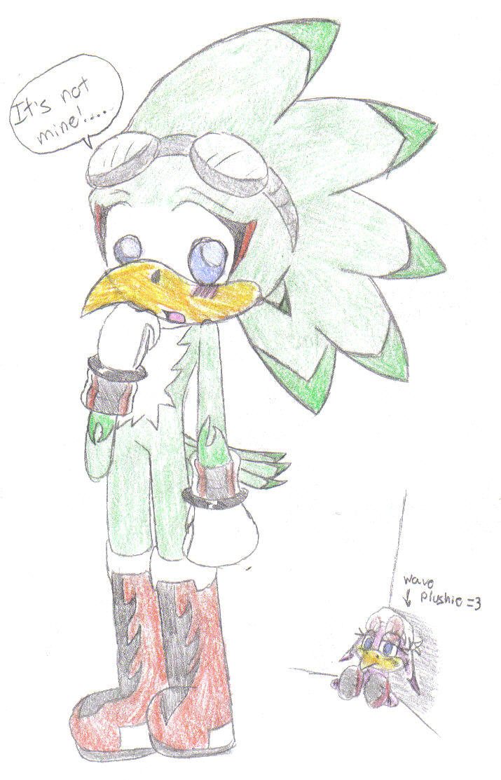 Chibi Jet and his plushie! by orchid