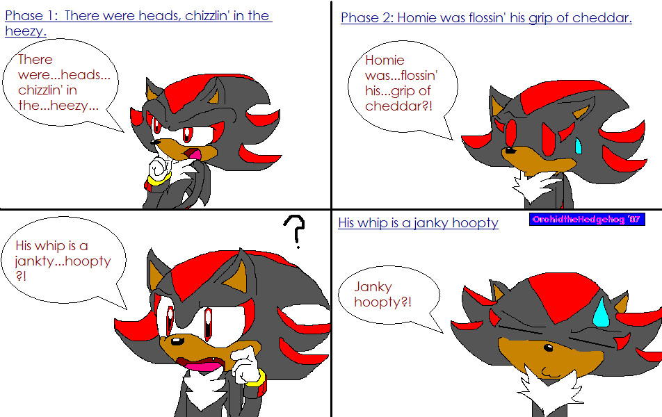 Shadow vs slang by orchid