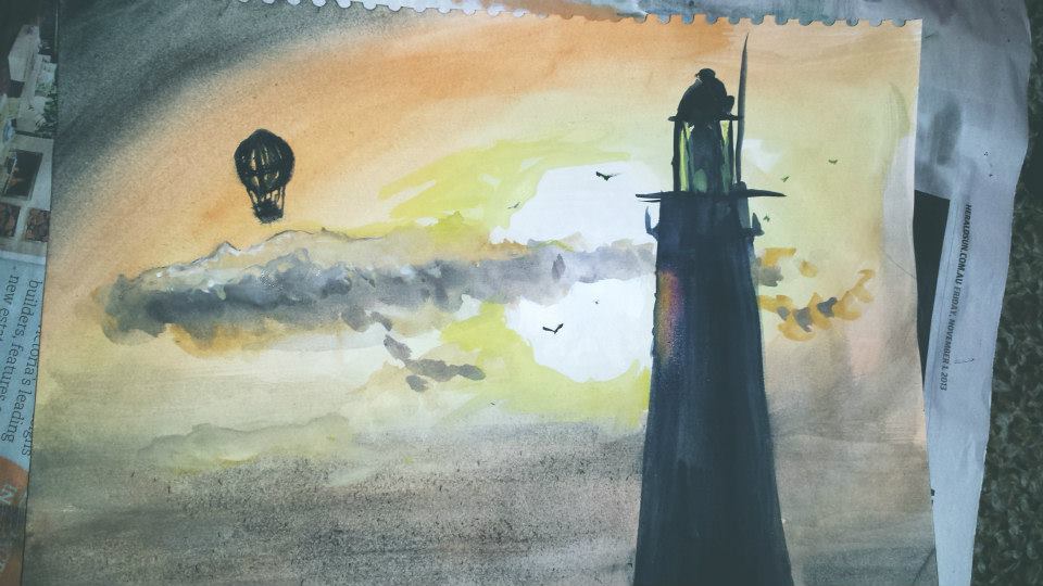 It's a lighthouse by orianajones